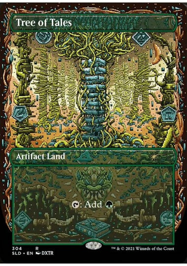 (英)【Foil】伝承の樹 / Tree of Tales【SLD】Mirrodinsanity No.304