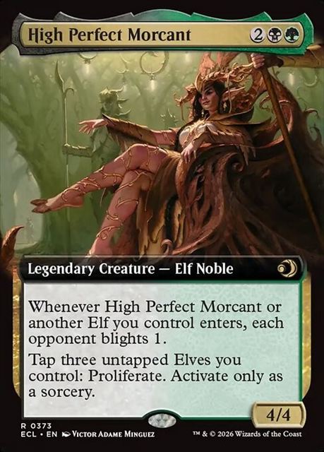 (英)【Foil】高位完全者、モーカント / High Perfect Morcant ★拡張枠★ 【ECL】 No.373