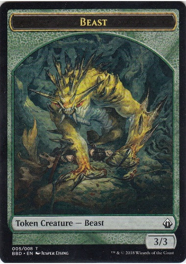 (英)ビーストトークン / Beast Token【BBD-TOKEN】 No.005
