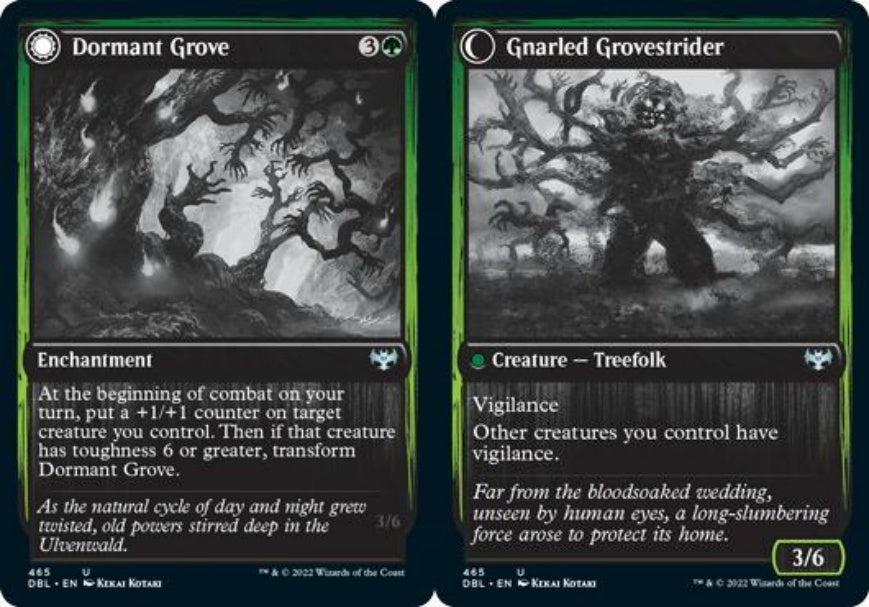 (英)休樹林帯 / Dormant Grove - 節くれの樹林徘徊者 / Gnarled Grovestrider【DBL】 No.465