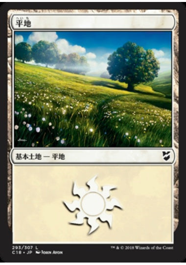 (日)平地 / Plains【C18】 No.293