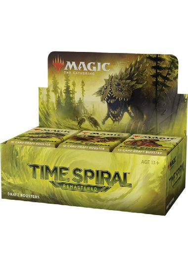 (英)時のらせんリマスター ドラフト・ブースターボックス / Time Spiral Remastered Draft Booster Box【BOX】 ※発送方法は「ゆうパック」を選択してください。