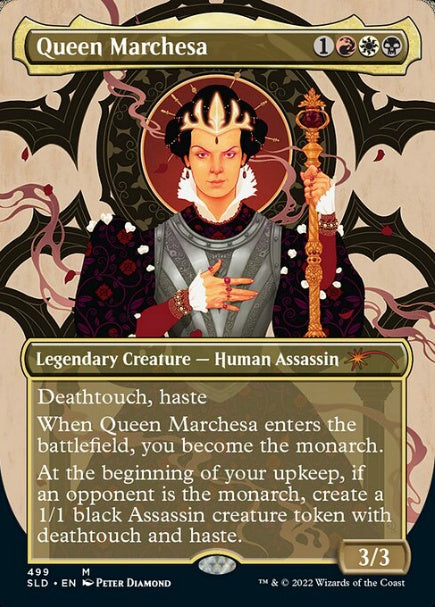 (英)【Foil】マルチェッサ女王 / Queen Marchesa【SLD】Rule the Room No.0499