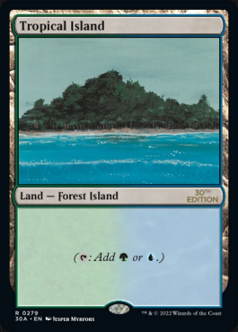 (英)Tropical Island【30A】 No.279 ※トーナメントで使用することはできません。