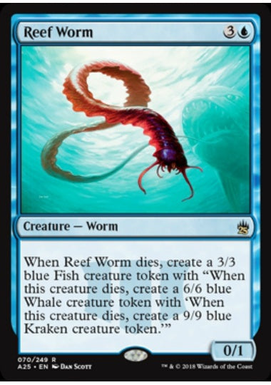 (英)浅瀬蟲 / Reef Worm【A25】 No.070