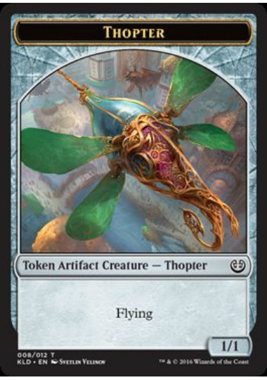 (英)飛行機械トークン / Thopter Token【KLD-TOKEN】 No.008
