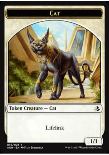 (英)猫トークン / Cat Token【AKH-TOKEN】 No.016