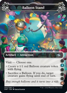 (英)【Foil】Balloon Stand【UNF】(●２●●●６) No.200A
