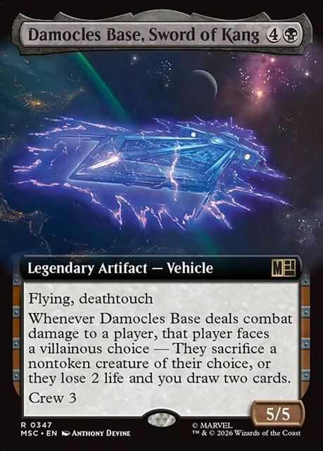 (英)カーンの剣、ダモクレス基地 / Damocles Base, Sword of Kang ★拡張枠★ 【MSC】 No.347