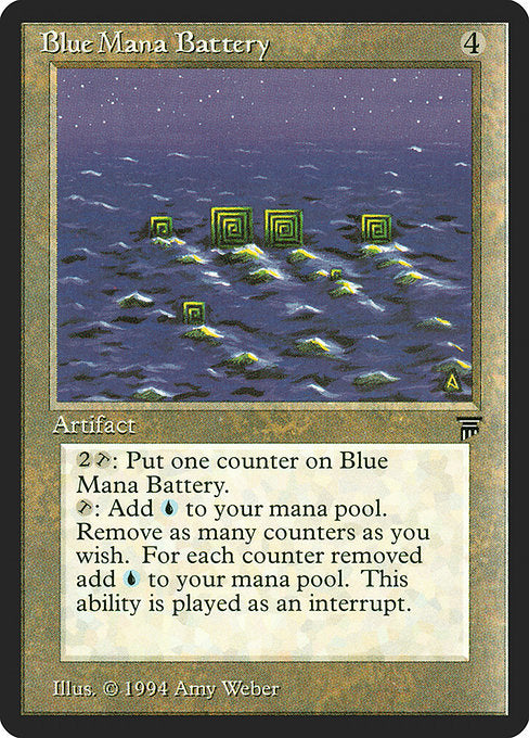 (英)青の魔力貯蔵器 / Blue Mana Battery【LEG】 No.275