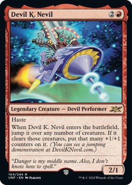 (英)【Foil】Devil K. Nevil【UNF】 No.104
