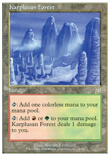 英)カープルーザンの森 / Karplusan Forest【DM】 No.039 | MtG通販