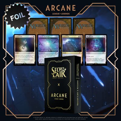 (英)Secret Lair x Arcane Foil Edition 【BOX】 ※発送方法は「ゆうパック」を選択してください。