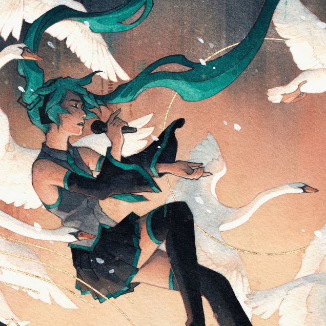 (英)Secret Lair x Hatsune Miku: Winter Diva EN 【BOX】 ※発送方法は「ゆうパック」を選択してください。