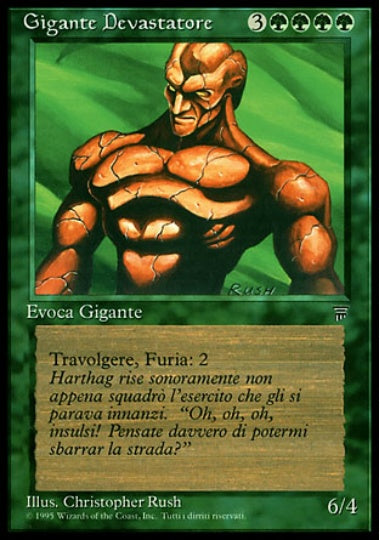 (イタリア語)Gigante Devastatore / Craw Giant【LEG】 No.180