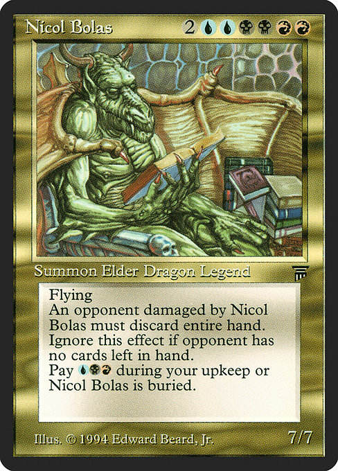 (英)ニコル・ボーラス / Nicol Bolas【LEG】 No.246