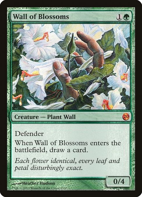 (英)【Foil】花の壁 / Wall of Blossoms【FTVTWENTY】 No.006