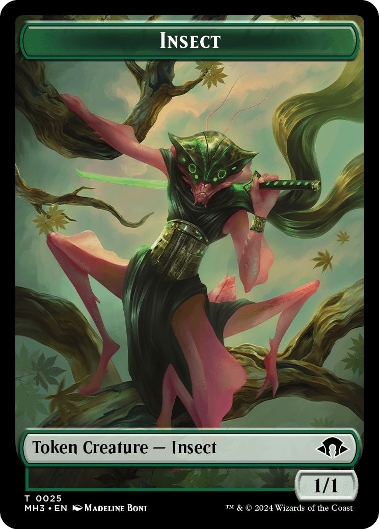 (英)昆虫トークン / Insect Token【MH3-TOKEN】 No.025
