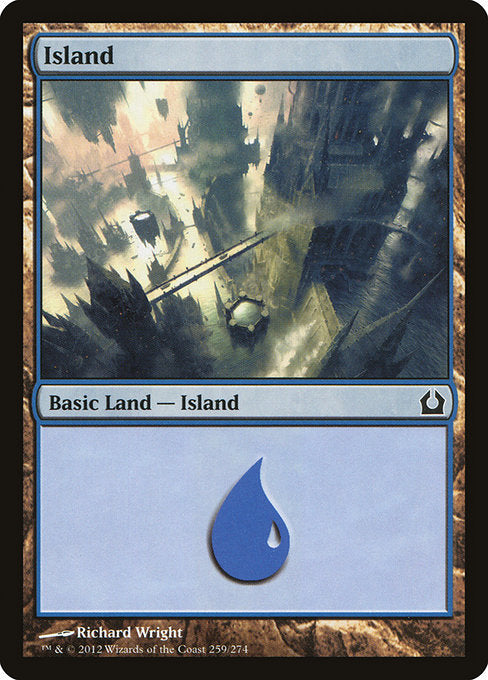 (英)【Foil】島 / Island【RTR】 No.259