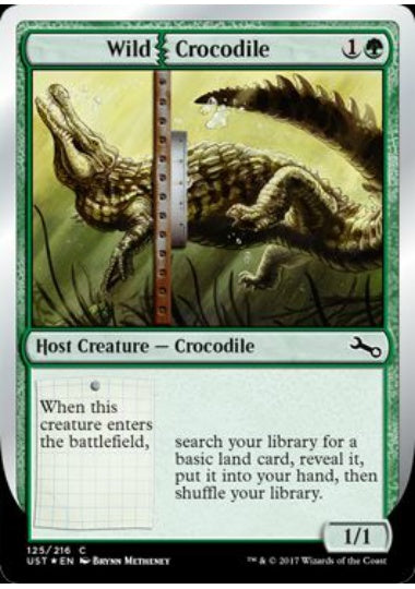 (英)【Foil】Wild|Crocodile 【UST】 No.125