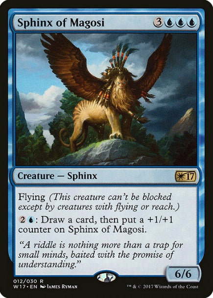 (英)マゴーシのスフィンクス / Sphinx of Magosi【W17】 No.012