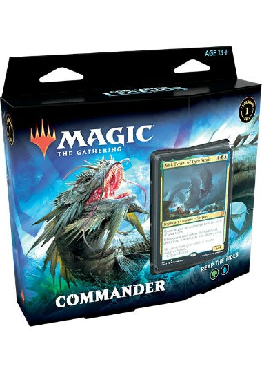 (英)統率者レジェンズ 統率者デッキ「潮流を切り裂け」 / Commander Legends Commander Deck「Reap the Tides」【BOX】 ※発送方法は「ゆうパック」を選択してください。