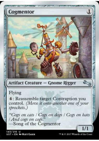 (英)【Foil】Cogmentor 【UST】 No.143