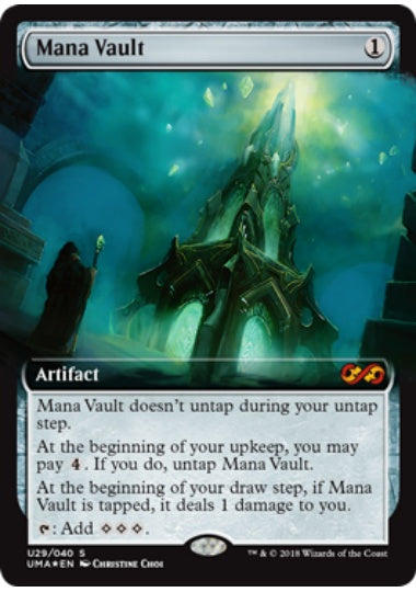 (英)【Foil】魔力の櫃 / Mana Vault【UMAUBT】 No.U29