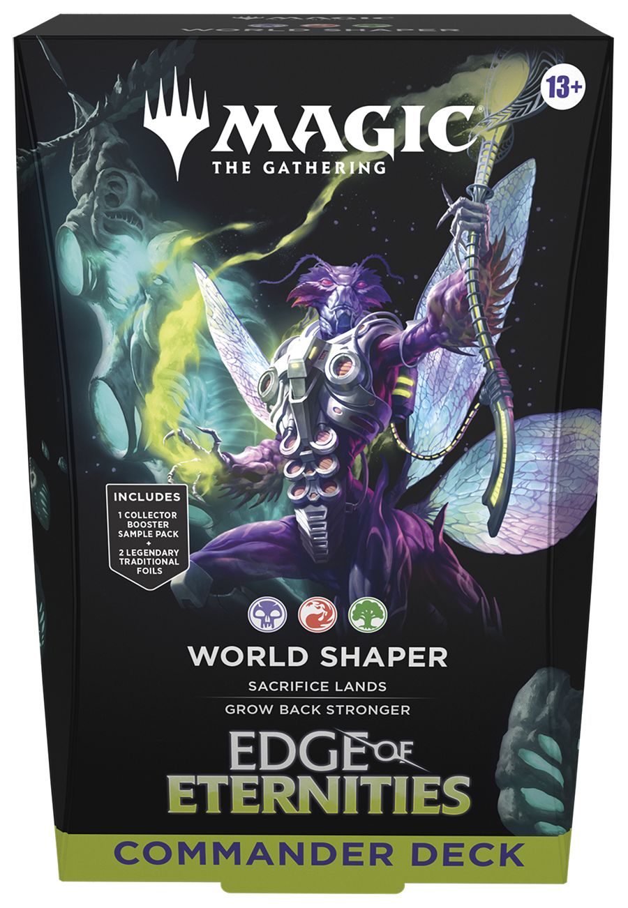 (英)久遠の終端 統率者デッキ「惑星を形作る者」 / Edge of Eternities Commander Deck "World Shaper"【BOX】 ※発送方法は「ゆうパック」を選択してください。