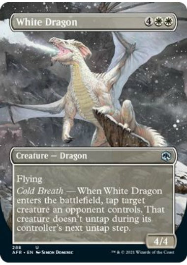 (英)ホワイト・ドラゴン / White Dragon ★ボーダーレス★ 【AFR】 No.288