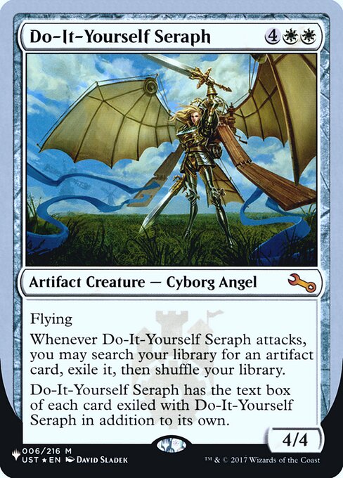 (英)【Foil】Do-It-Yourself Seraph【UNF-LST】 No.002