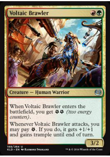 (英)通電の喧嘩屋 / Voltaic Brawler【KLD】 No.189