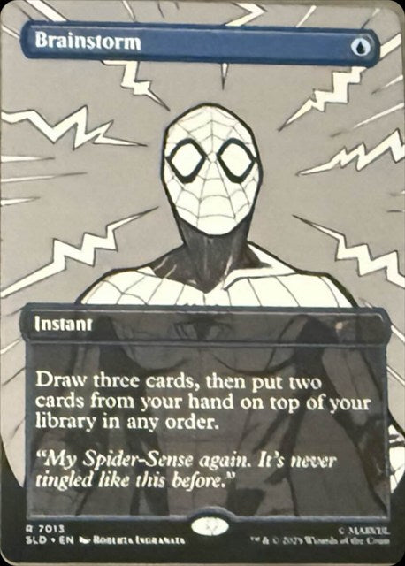 (英)渦まく知識 / Brainstorm【SLD】 Secret Lair x Marvel's Spider-Man Superdrop No.7013