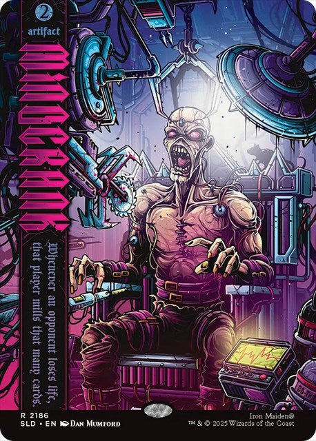 (英)精神クランク / Mindcrank【SLD】 Secret Lair x Iron Maiden: Eddie Unchained No.2186