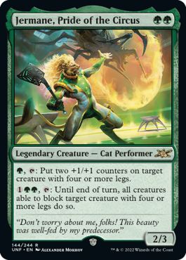 (英)【Foil】Jermane, Pride of the Circus【UNF】 No.144