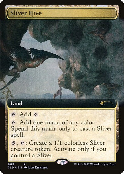 (英)【Foil】スリヴァーの巣 / Sliver Hive【SLD】 No.668