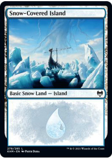 (英)冠雪の島 / Snow-Covered Island【KHM】 No.278