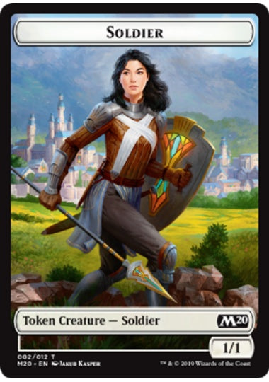 (英)兵士トークン / Soldier Token【M20-TOKEN】 No.002