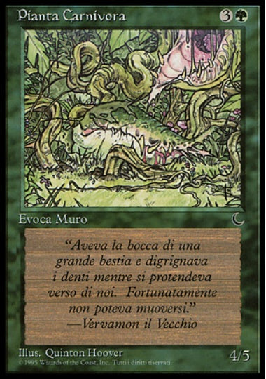 (イタリア語)Pianta Carnivora / Carnivorous Plant【DRK】 No.075