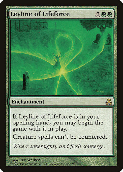 (英)生命の力線 / Leyline of Lifeforce【GPT】 No.090