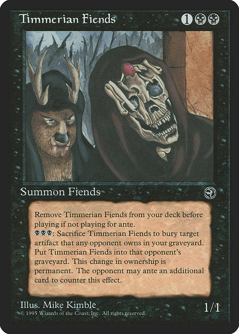 (英)Timmerian Fiends 【HML】 No.058