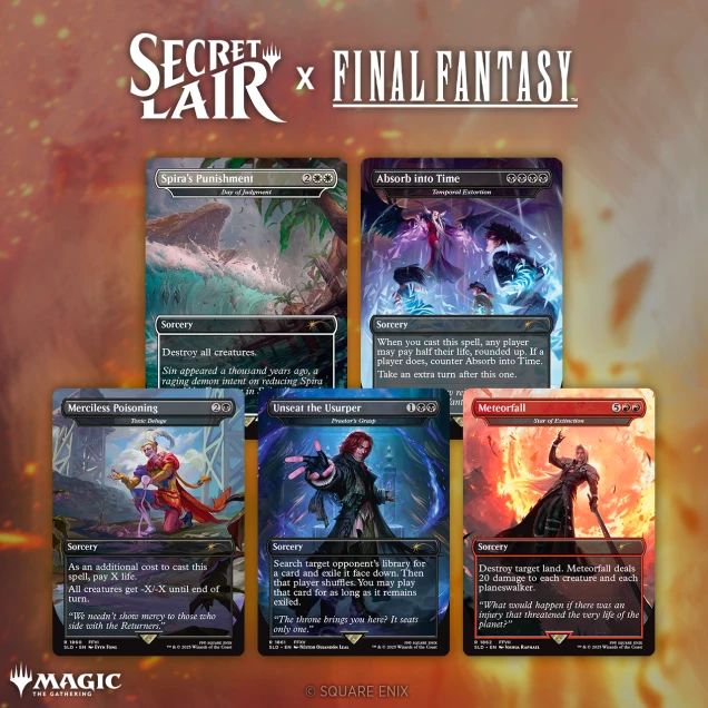 (英)Secret Lair x FINAL FANTASY: Game Over EN 【BOX】 ※発送方法は「ゆうパック」を選択してください。