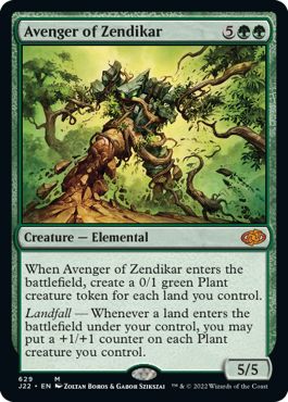 (英)ゼンディカーの報復者 / Avenger of Zendikar【J22】 No.629