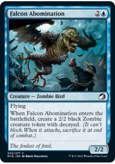 (英)異形の隼 / Falcon Abomination【MID】 No.052