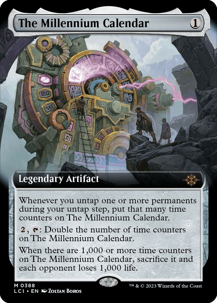 (英)【Foil】千年暦 / The Millennium Calendar ★拡張枠★ 【LCI】 No.388