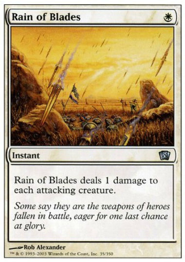 (英)刃の雨 / Rain of Blades【8ED】 No.035