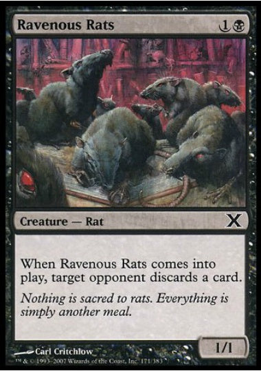 (英)貪欲なるネズミ / Ravenous Rats【10E】 No.171