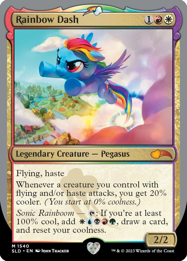 (英)Rainbow Dash【SLD】 Ponies: The Galloping 2 | Extra Life 2023 No.1540