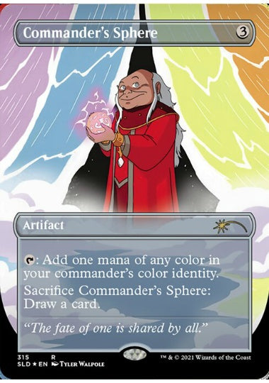 (英)【Foil】統率者の宝球 / Commander's Sphere【SLD】Saturday Morning D&D No.315
