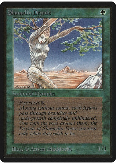 (英)シャノーディンのドライアド / Shanodin Dryads【BETA】 No.217